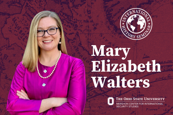 Mary Elizabeth Walters event poster