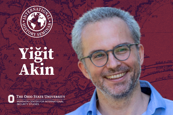 Yigit Akin IHS seminar event poster