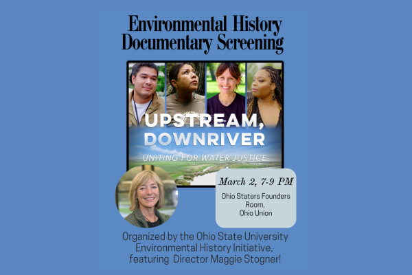 upstream downriver documentary screening event poster
