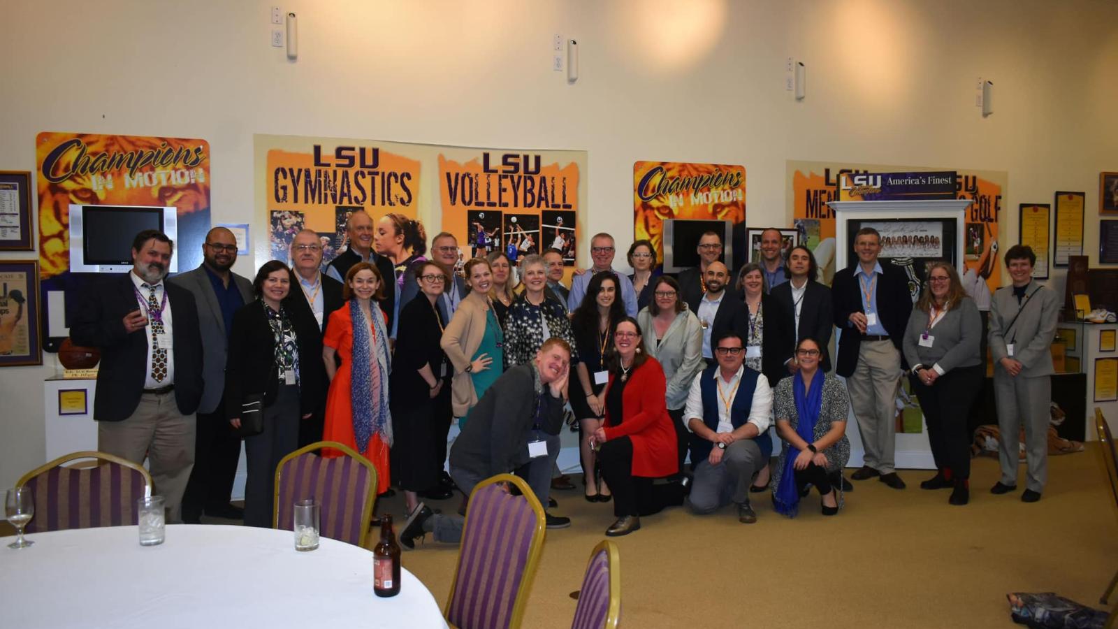 group of conference attendees