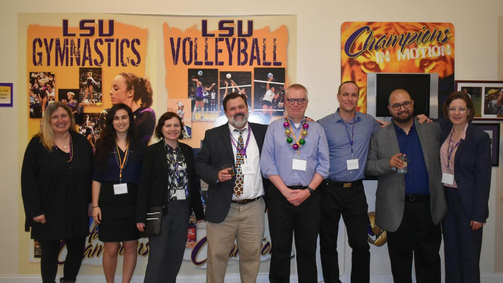 David Brakke with conference attendees