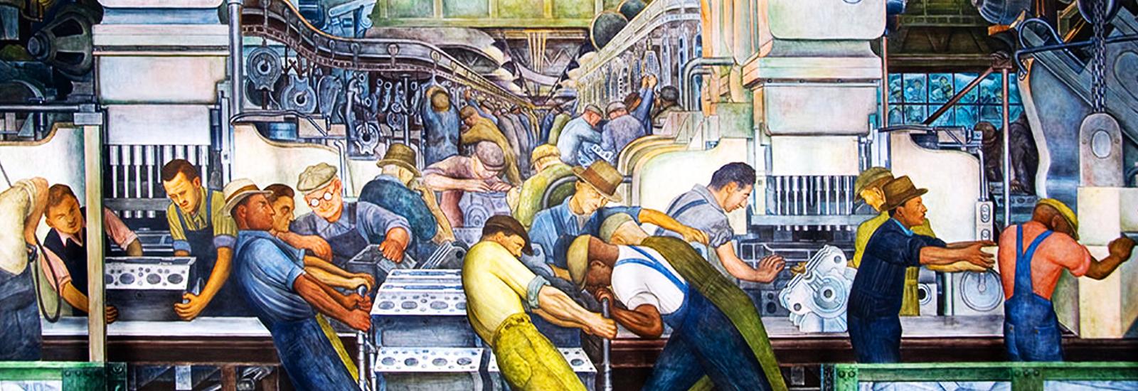Detroit Industry Mural by Diego Rivera