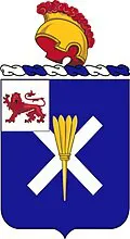 Coat of arms (distinctive unit insignia) for the 32nd Infantry Regiment of the United States Army