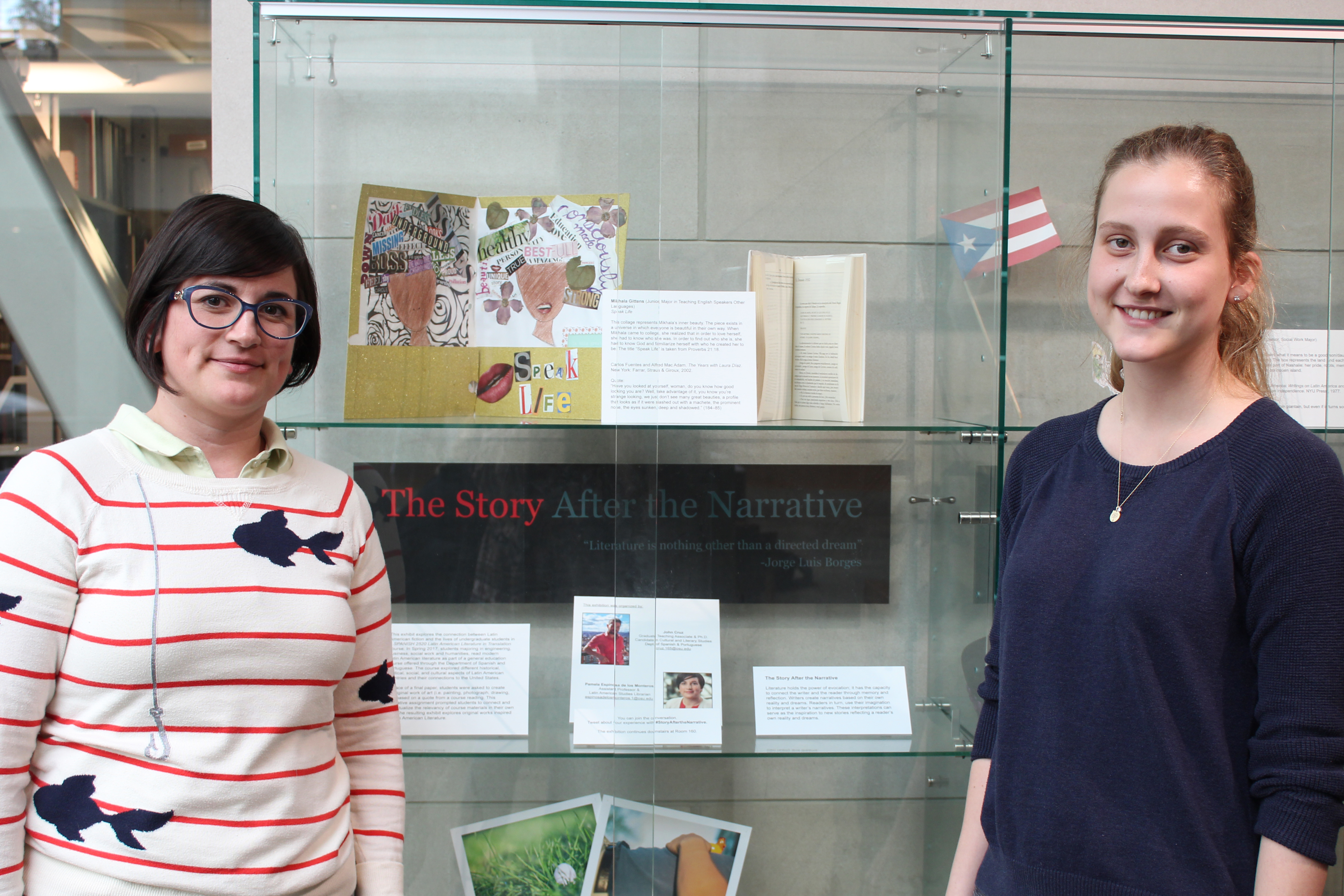 Dr. Pamela Espinosa de los Monteros (L) and Nikki Henry (R)